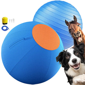Unleash Your Dog's Inner Herding Instinct with the 17.7" Pet Herding Ball!
