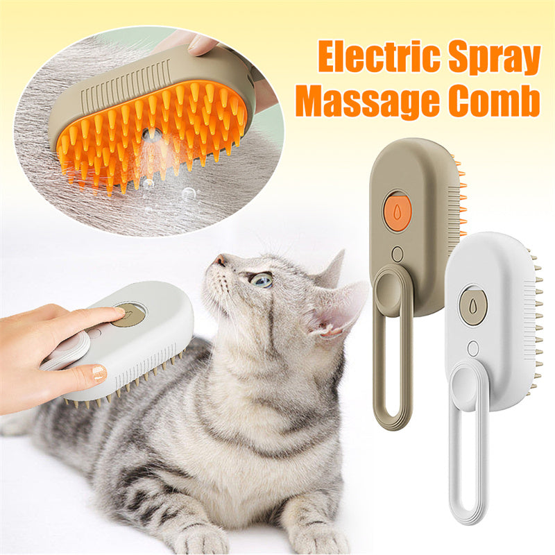 Transform Your Pet Grooming Routine with the 3 In 1 Electric Steam Pet Grooming Brush