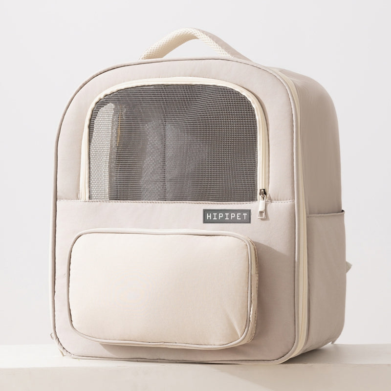 Breathable Pet Travel Backpack Comfortable Mesh Window Carrier