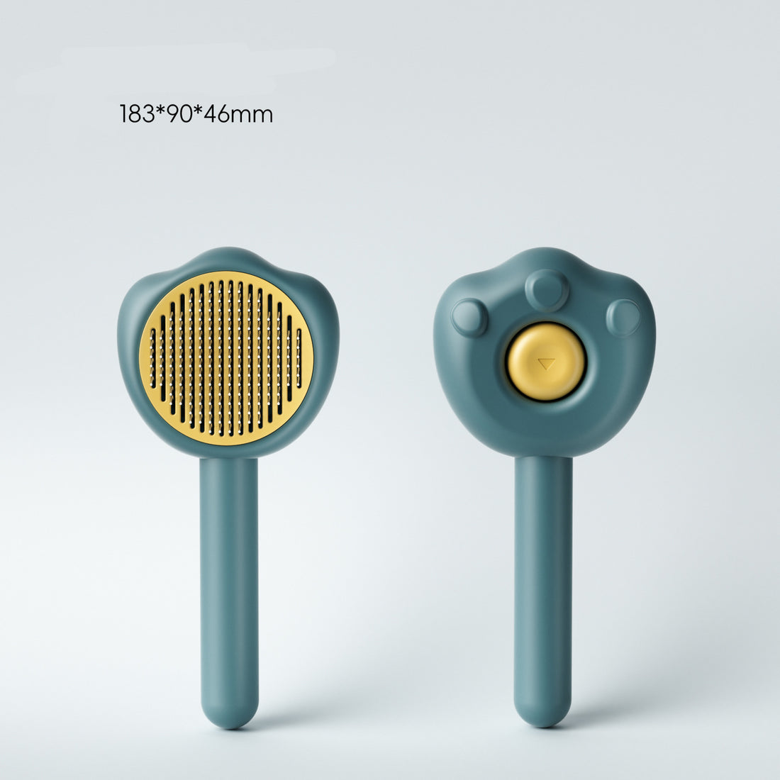 Pet Self-Cleaning Grooming Comb Hair Remover With Handle