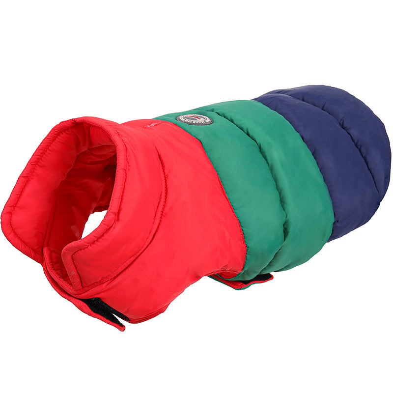 Autumn Winter Thickened Pet Down Jacket Water-Repellent Coat