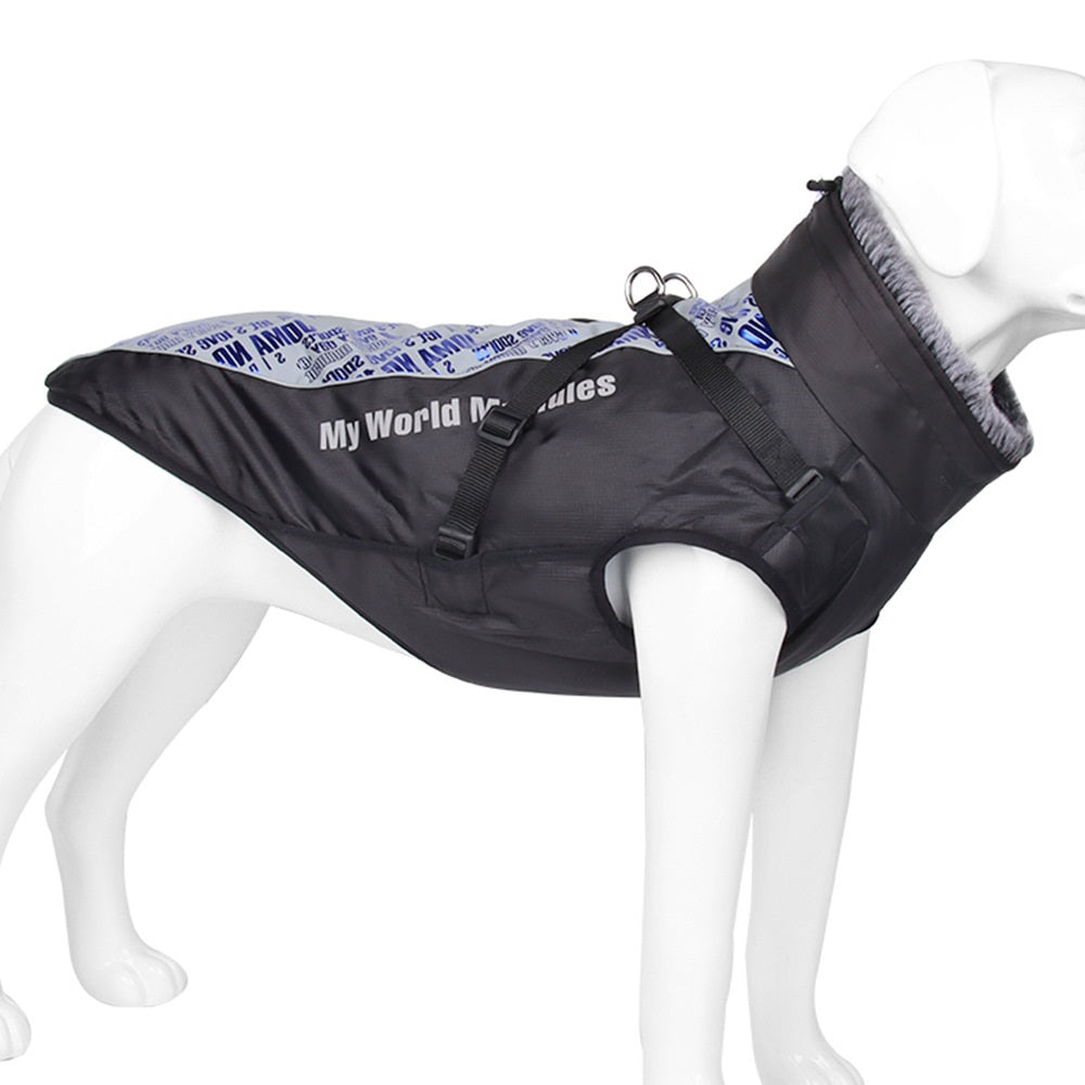 Warm Waterproof Reflective Pet Shell Jacket Outdoor Coat