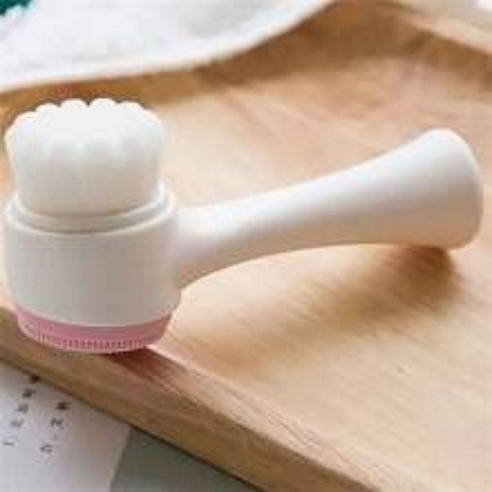 Easy Clean Nylon Pet Paw Brush Gentle Grooming