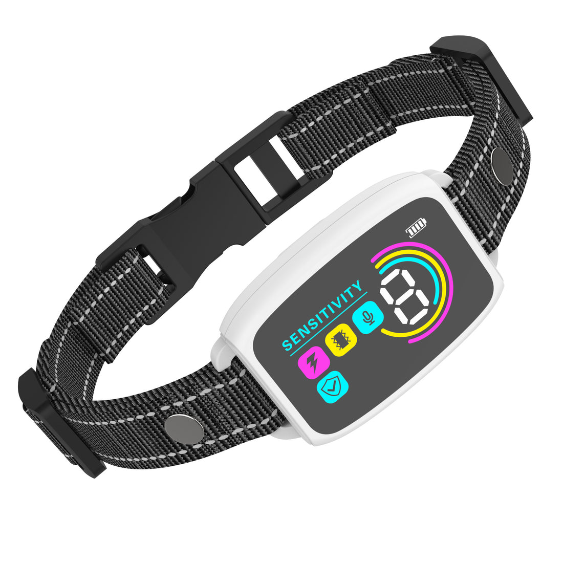 Smart Anti Barking Rechargeable Training Collar Waterproof HD Display