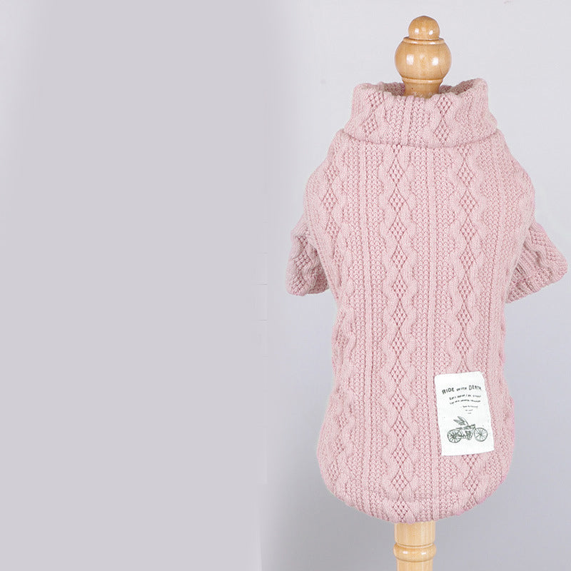 Pet Sweater Warm Knit Pullover Clothing