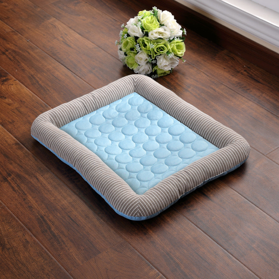 Pet Cooling Pad Ice Silk Summer Cooling Mat
