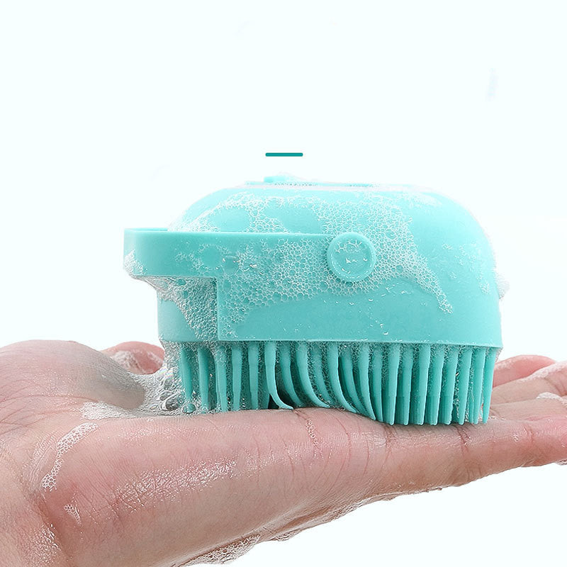 Silicone Pet Bath and Massage Brush