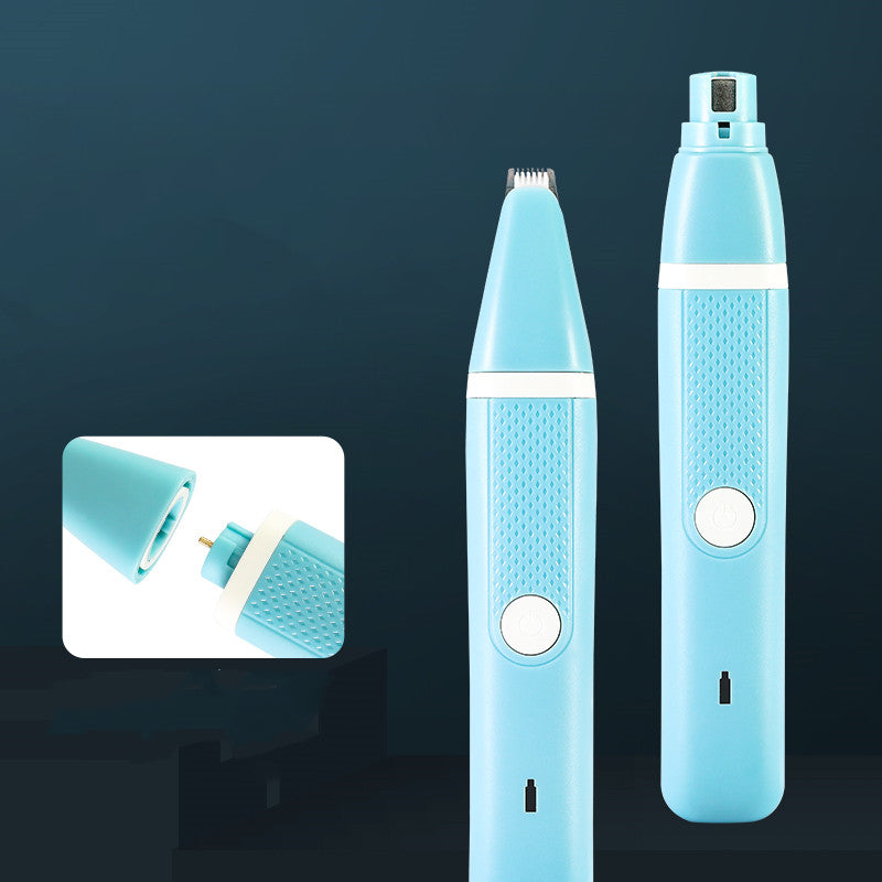 Dual-Purpose Pet Nail Polisher And Hair Trimmer Machine