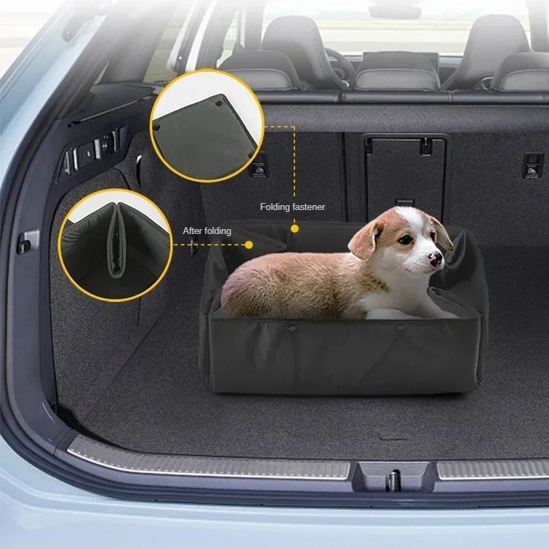 3-in-1 Portable Pet Travel Bed Carrier With Mat Cushion