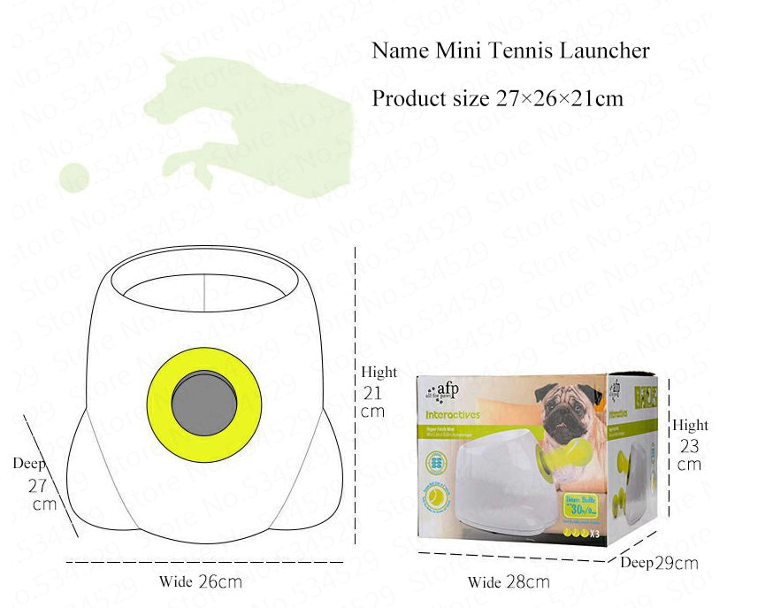 Automatic Interactive Pet Ball Launcher