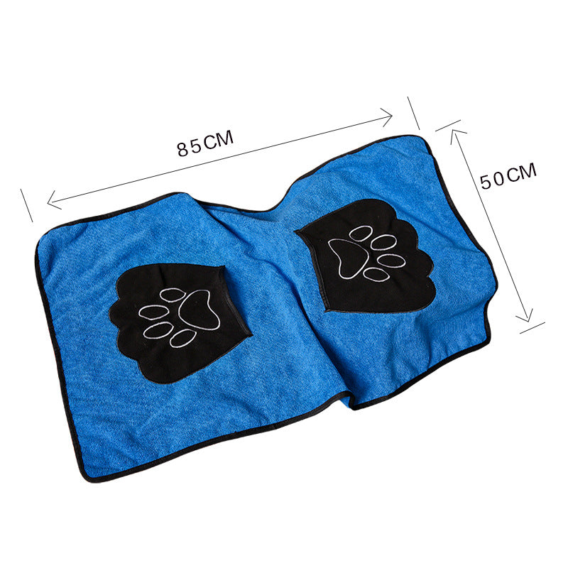 Absorbent Quick-Dry Pet Bath Towel
