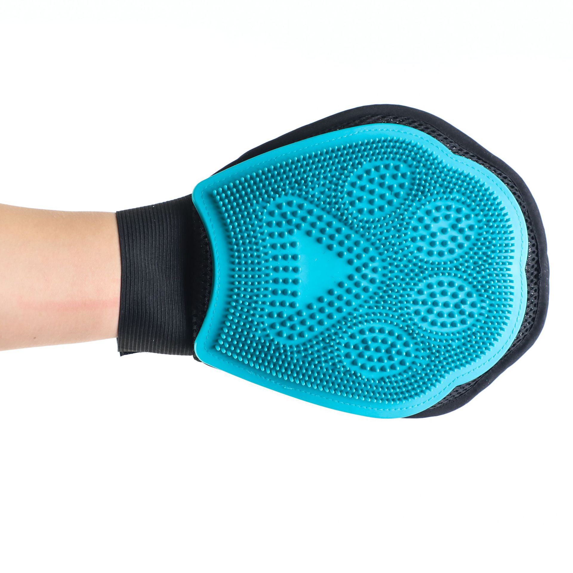 Pet Bath and Grooming Glove Cleaning Brush