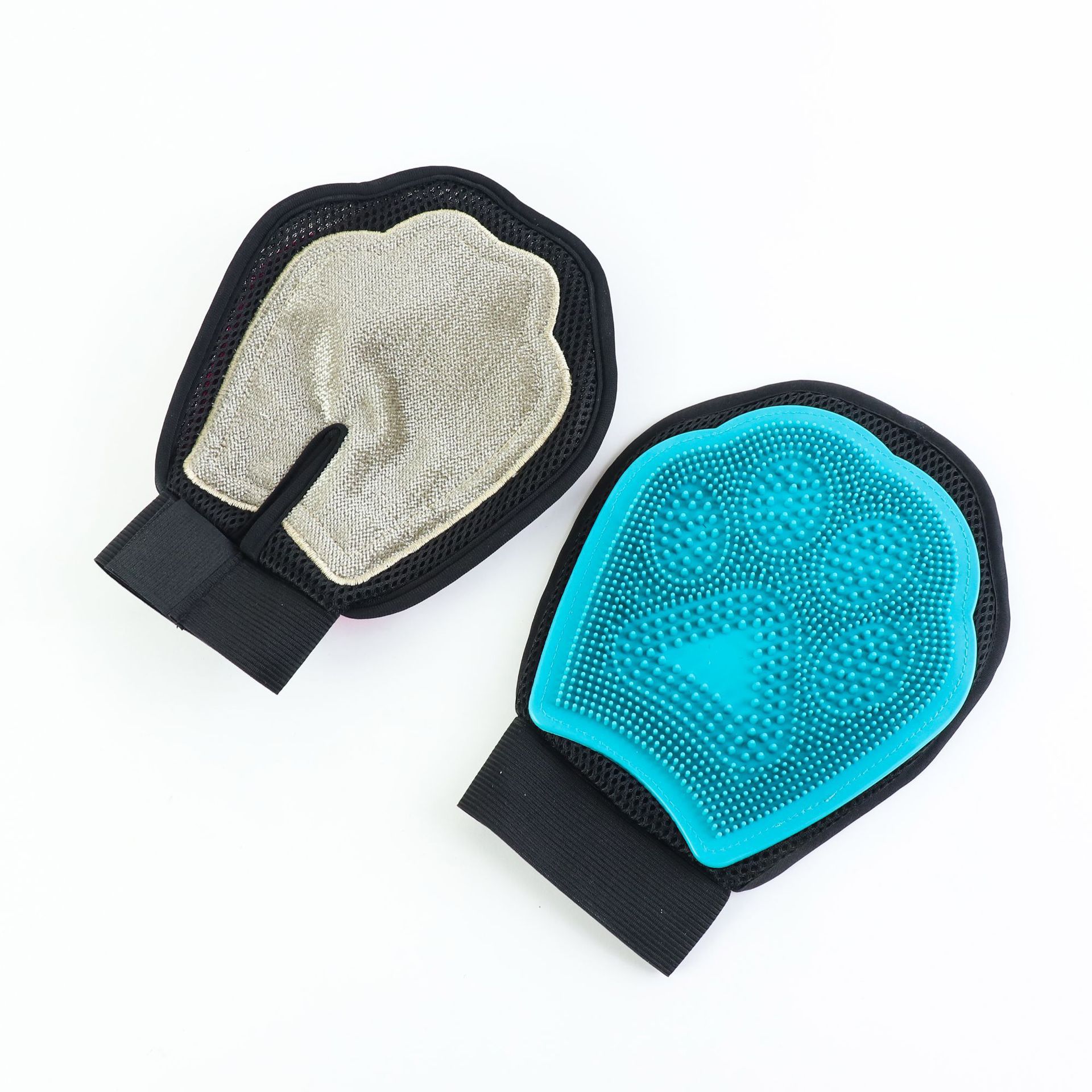 Pet Bath and Grooming Glove Cleaning Brush