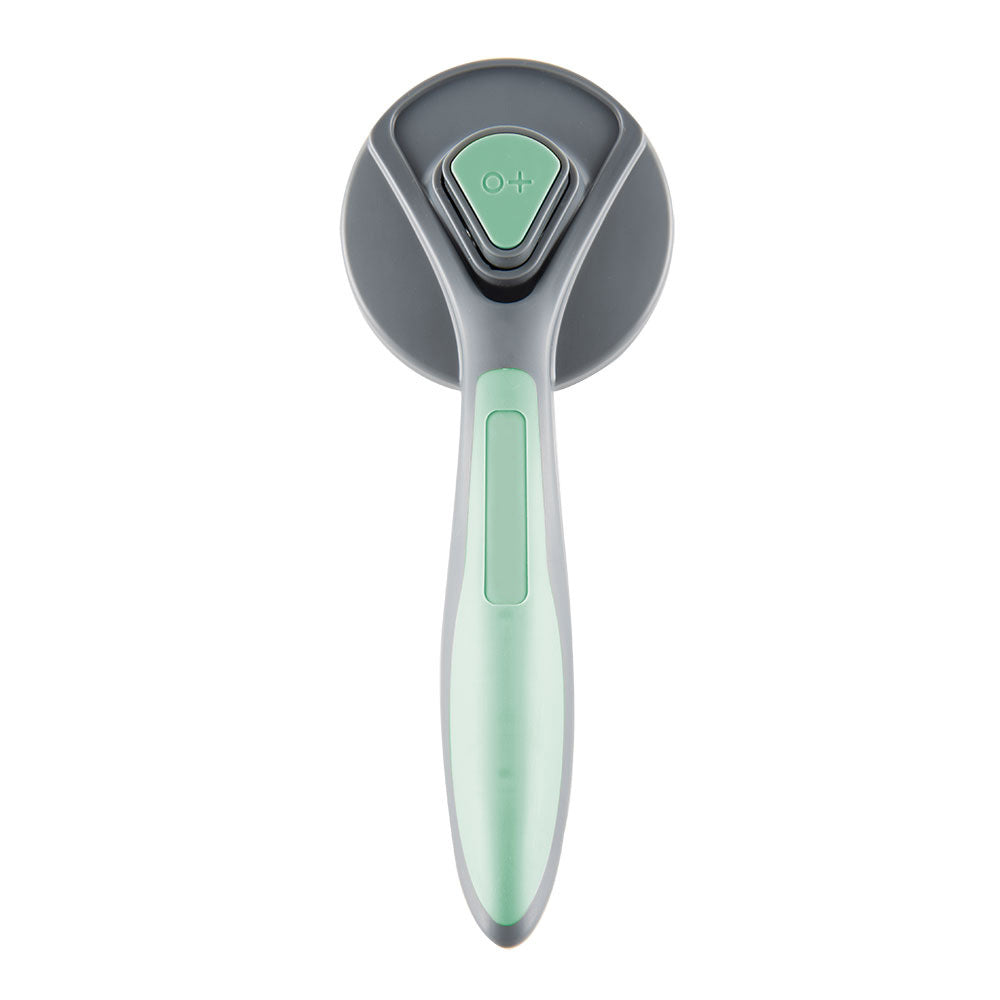 Pet Slicker Grooming Brush Comb Easy Clean Fur Shedding Tool