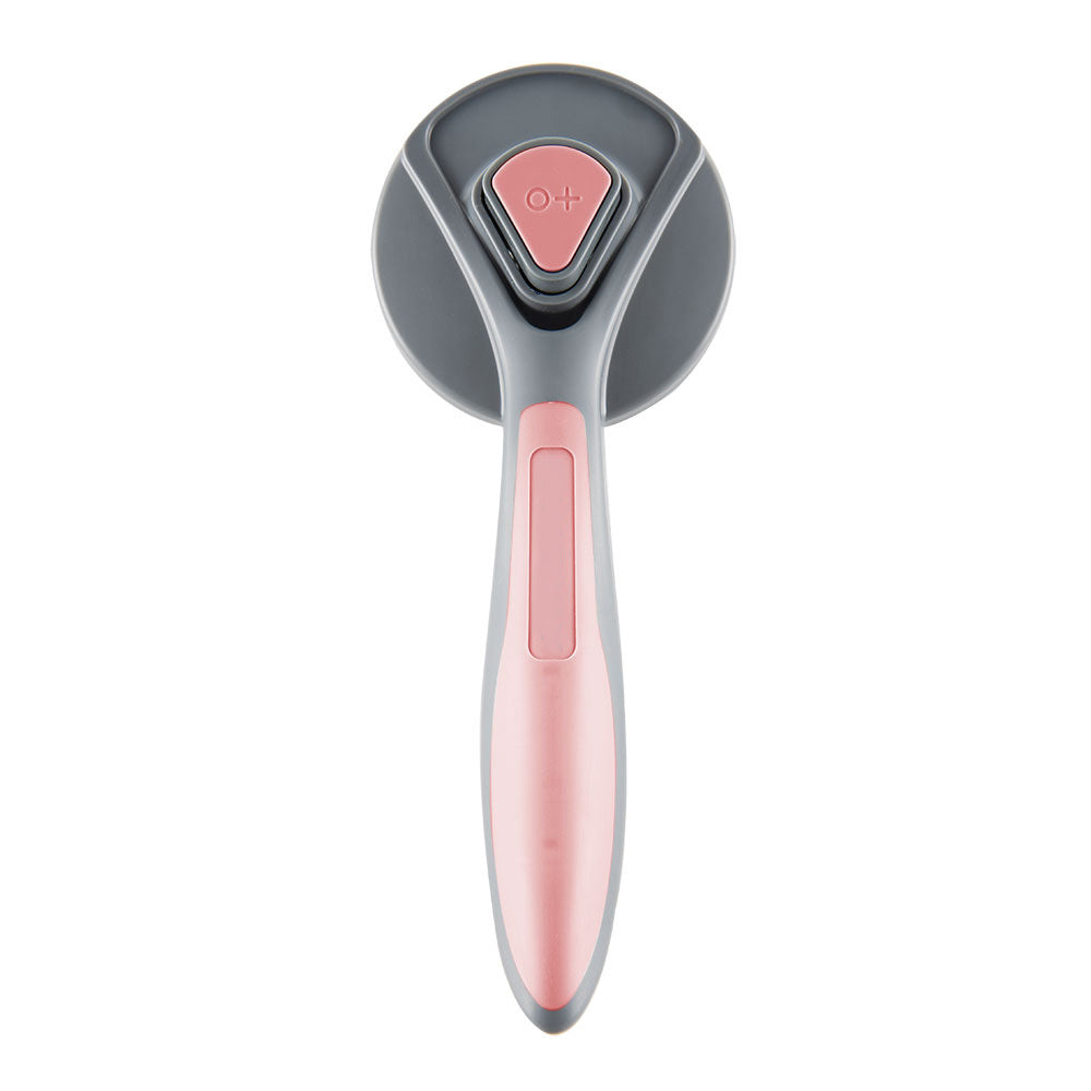 Pet Slicker Grooming Brush Comb Easy Clean Fur Shedding Tool