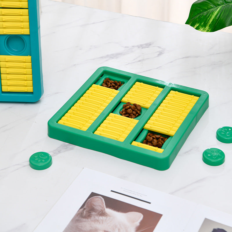 Rotating Interactive Pet Toy Slow Feeder Puzzle