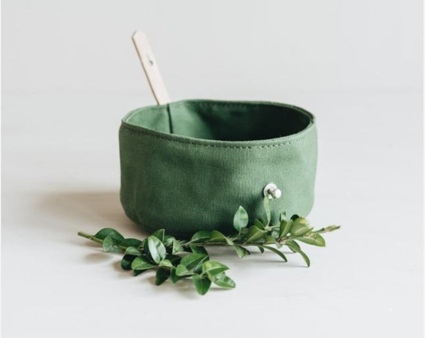 Portable Folding Pet Bowl Canvas Travel Feeding Water Dish