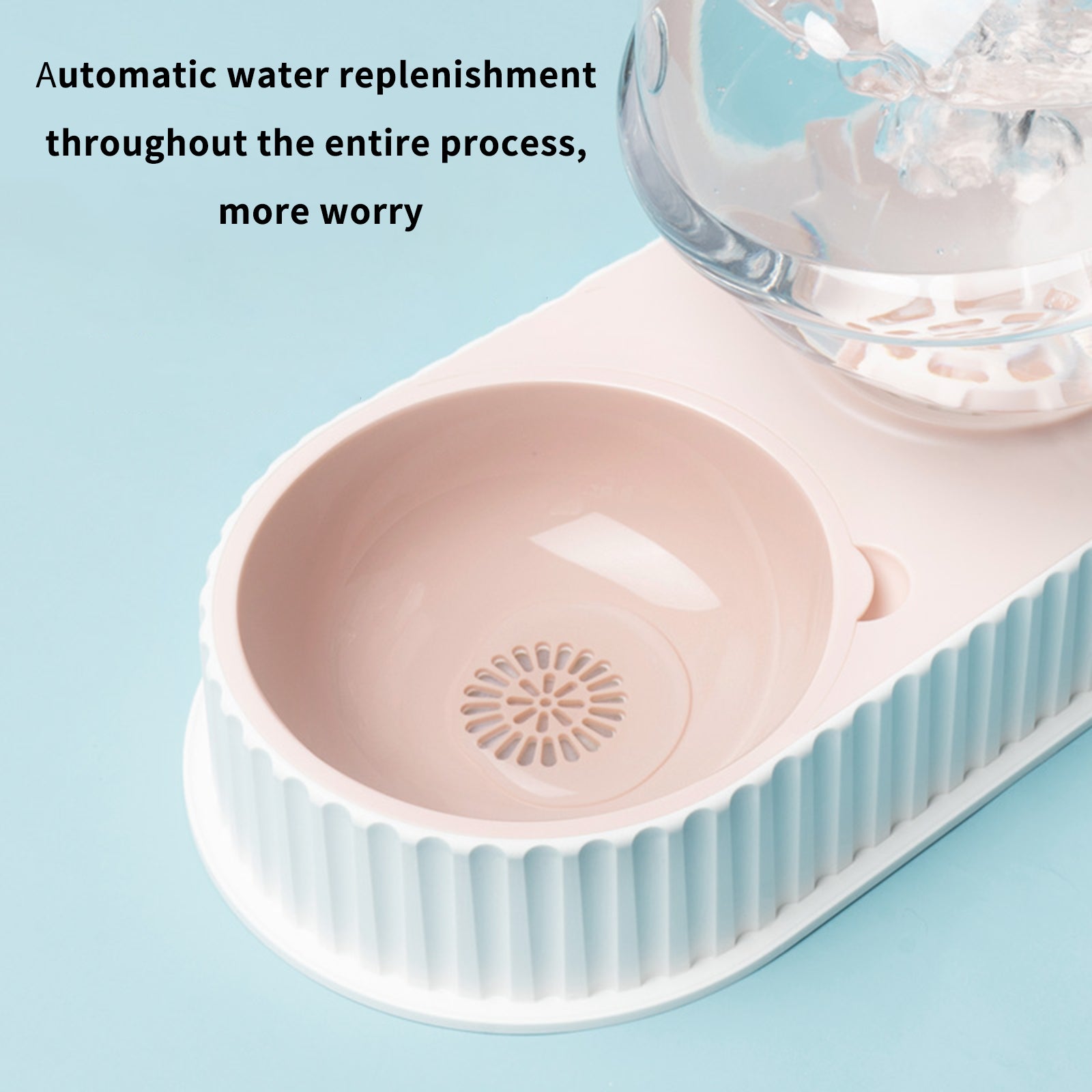 Automatic Pet Feeder And Water Dispenser Bowl Drinkers