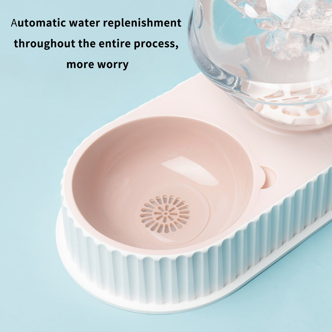 Automatic Pet Feeder And Water Dispenser Bowl Drinkers