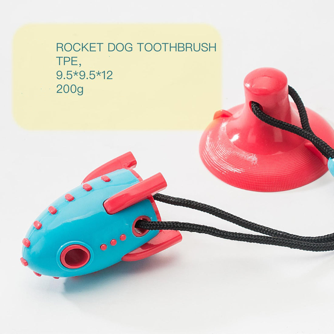 Rocket Bite-Resistant Pet Toy Slow Feeder Puzzle