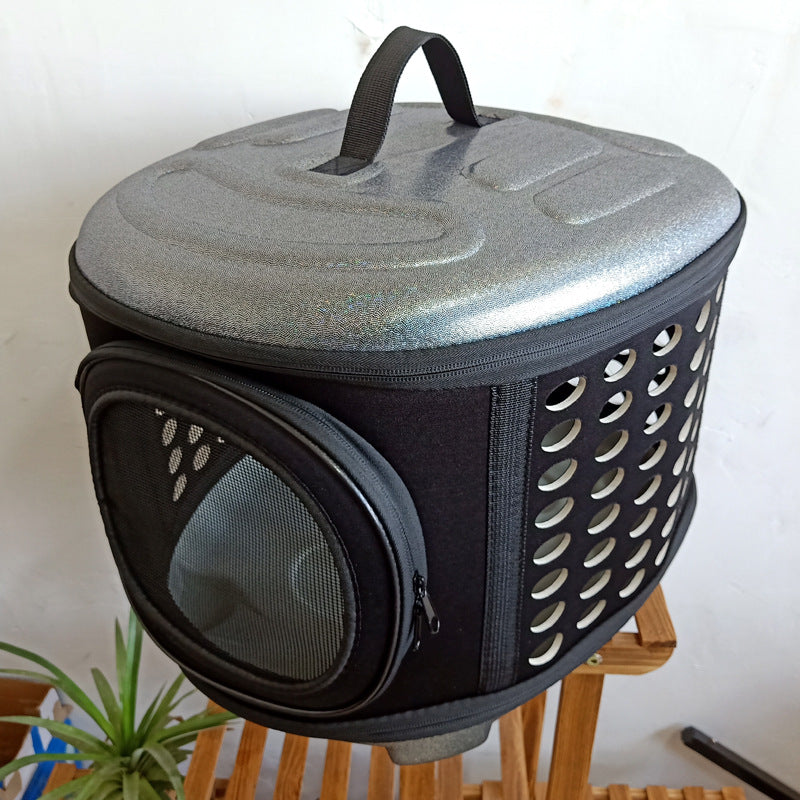 Portable Foldable Pet Travel Carrier Bag With Shoulder Strap