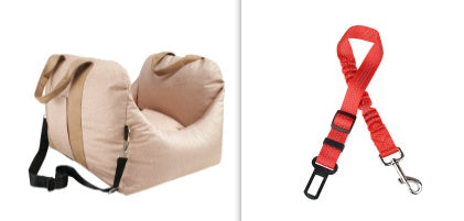Waterproof Pet Car Seat Carrier Portable Safety Mesh Bag
