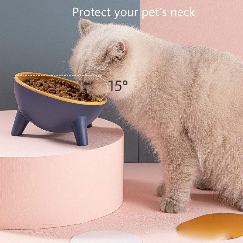 Nordic Style Pet Feeding Bowl With Stand Food Dish