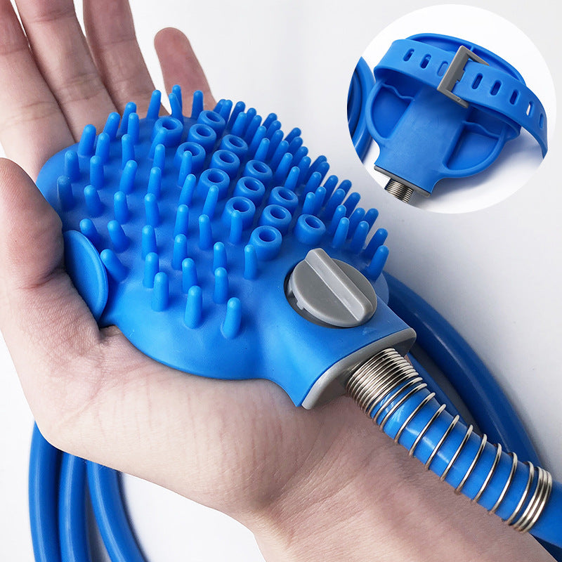 Pet Outdoor Bath Brush Grooming Cleaning Tool