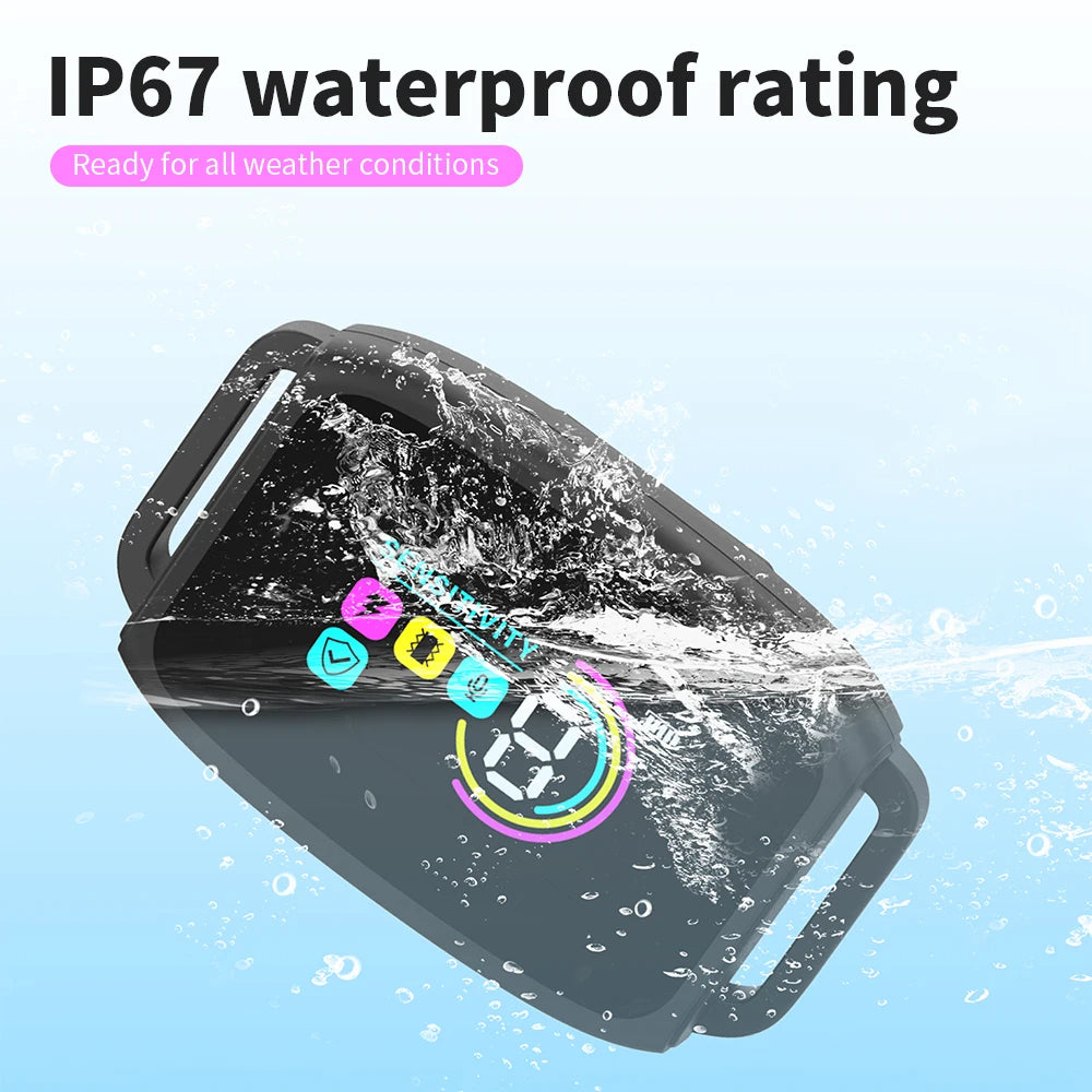Smart Anti Barking Rechargeable Training Collar Waterproof HD Display