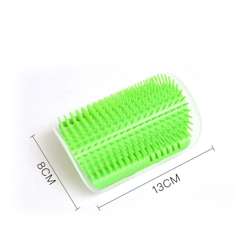 Self-Grooming Brush Pet Wall Rubbing Device