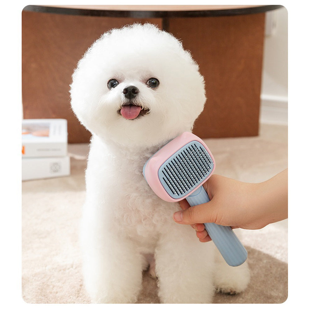 Pet Deshedding Grooming Brush Hair Removal Comb For Pets