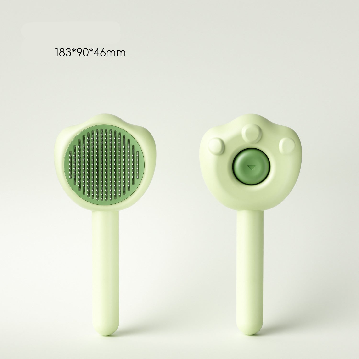 Pet Self-Cleaning Grooming Comb Hair Remover With Handle
