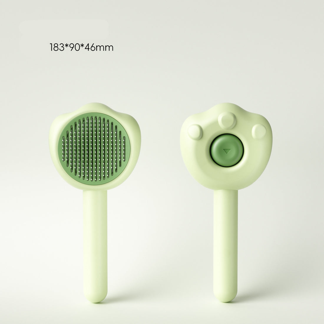 Pet Self-Cleaning Grooming Comb Hair Remover With Handle