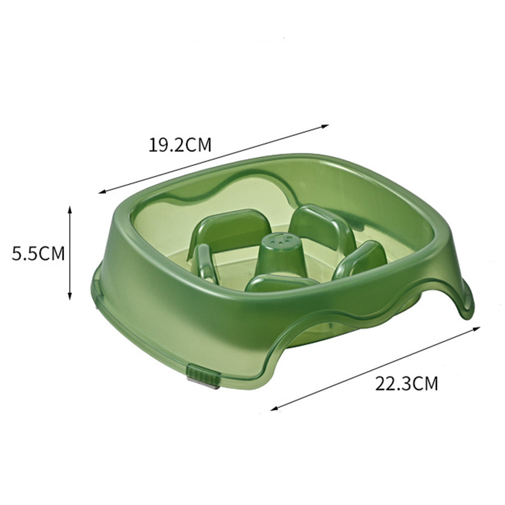 Pet Slow Feeding Bowl Anti Choking Water Food Feeder