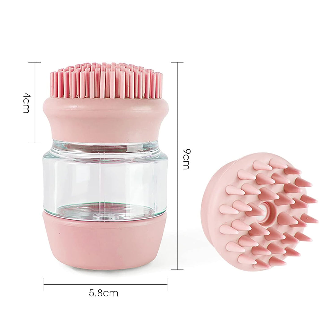 Pet Bath Brush Silicone Grooming Brush