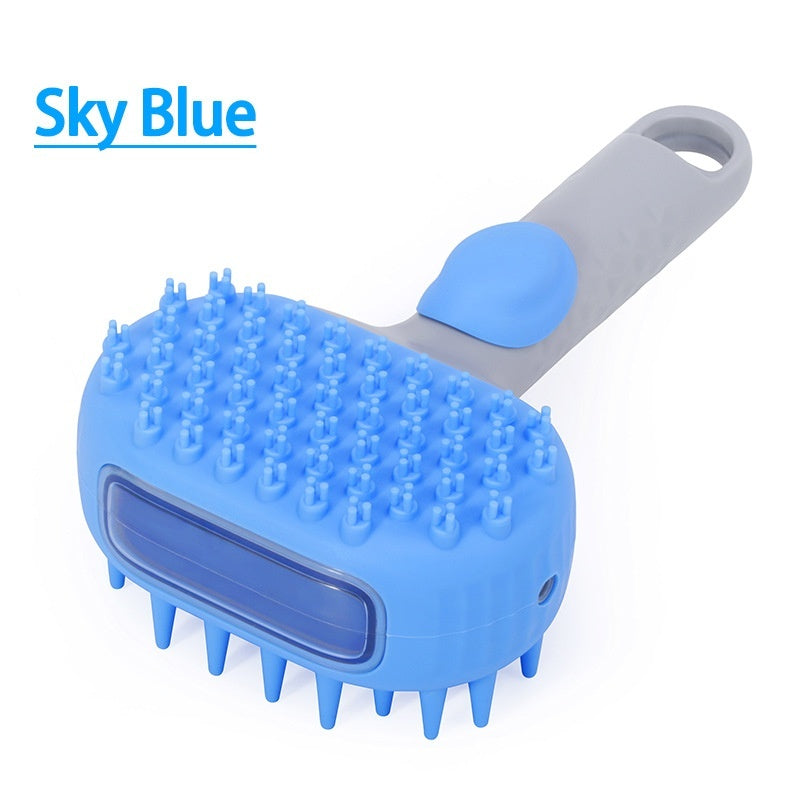 Pet Bath and Shower Brush Hair Cleaning Grooming Tool