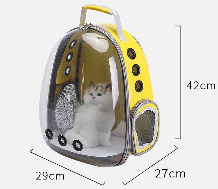 Portable Bubble Pet Backpack Carrier 360° Sightseeing Rucksack