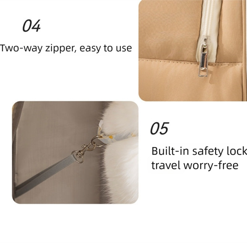 Breathable Pet Travel Backpack Comfortable Mesh Window Carrier