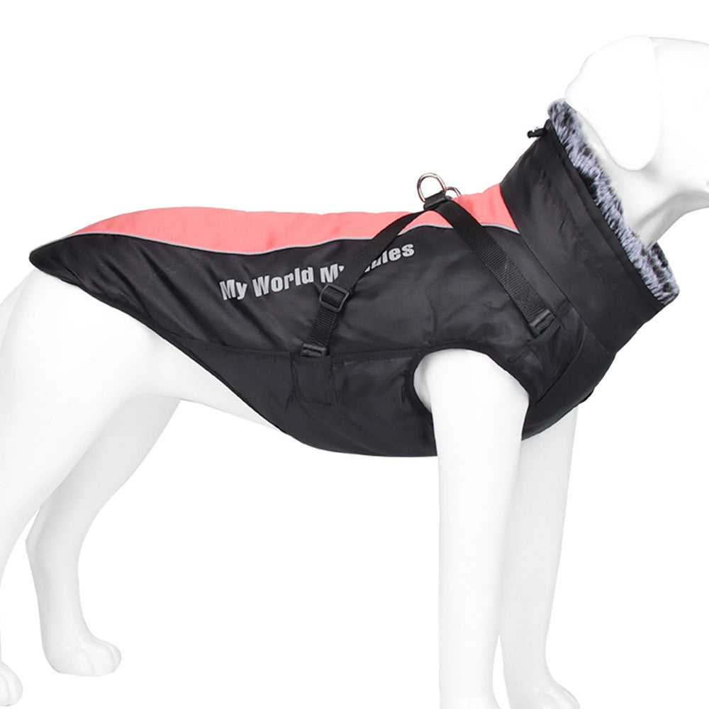 Warm Waterproof Reflective Pet Shell Jacket Outdoor Coat