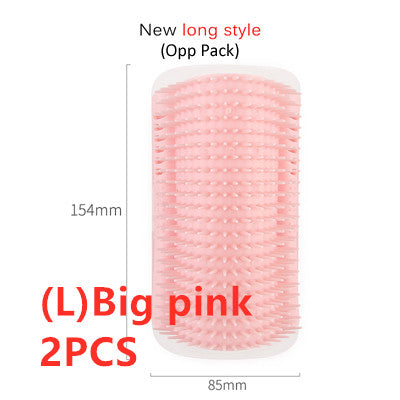 Self-Grooming Brush Pet Wall Rubbing Device