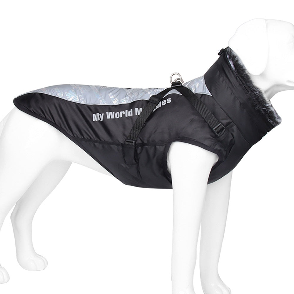Warm Waterproof Reflective Pet Shell Jacket Outdoor Coat
