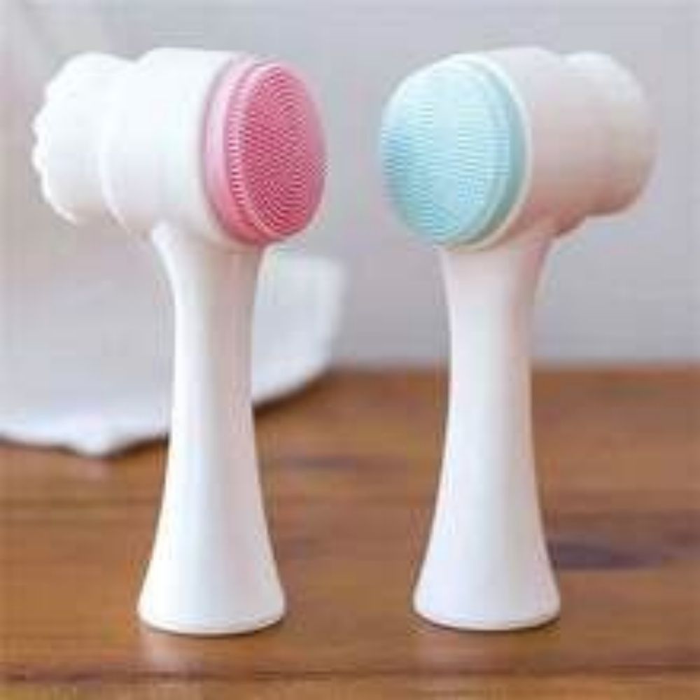 Easy Clean Nylon Pet Paw Brush Gentle Grooming