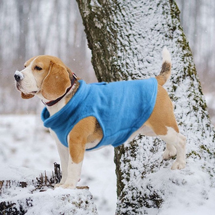 Fleece Pet Coat Warm Jacket Soft Vest