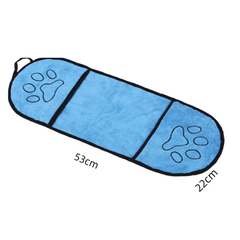 Quick-Absorbent Pet Bath Towel for Fast Drying