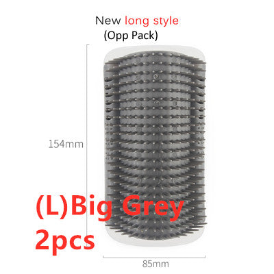 Self-Grooming Brush Pet Wall Rubbing Device