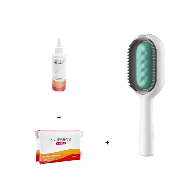 Pet Dematting Grooming Brush Comb For Hair Removal And Cleaning