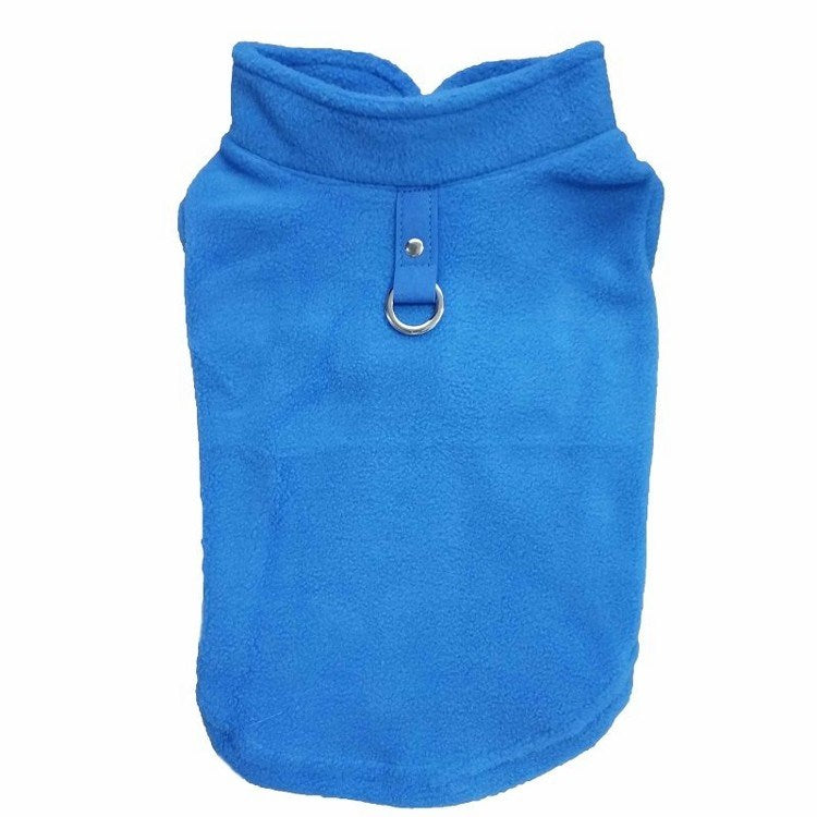 Fleece Pet Coat Warm Jacket Soft Vest
