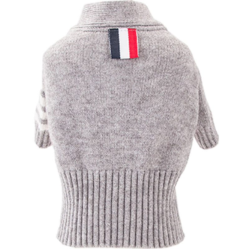 Warm Pet Sweater Coat Cozy Knit Outerwear