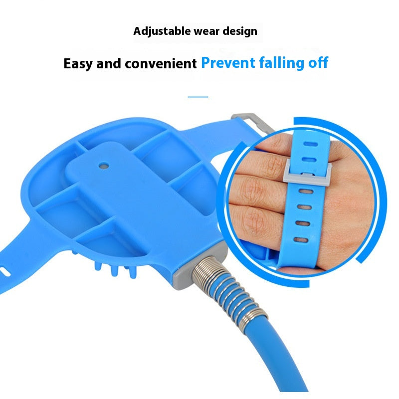 Pet Bathing Gloves Silicone Handheld Massage Shower Brush