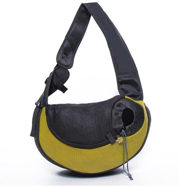 Outdoor Mesh Pet Travel Carrier Sling Comfortable Shoulder Bag